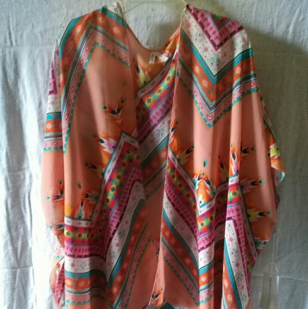 Short sleeve kimono
